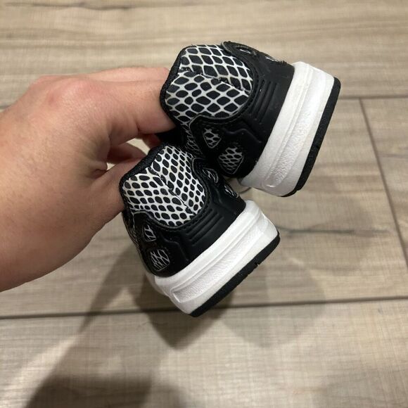 Adidas ZX Flux EL Black Snakeskin Infant Baby 5K Casual Sneaker Shoes S82614 - Picture 5 of 14